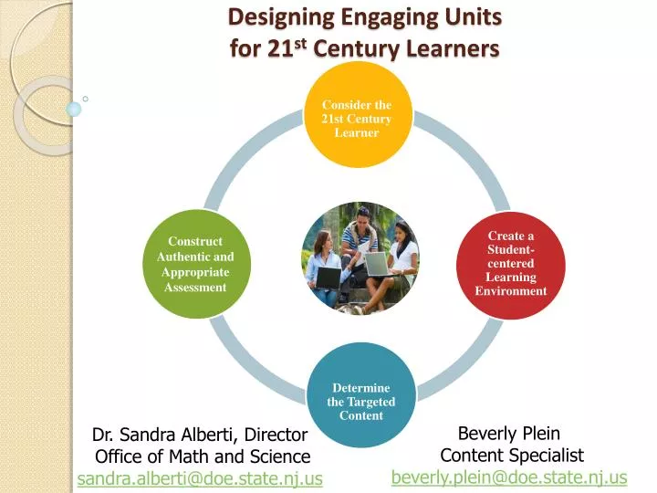designing engaging units for 21 st century learners