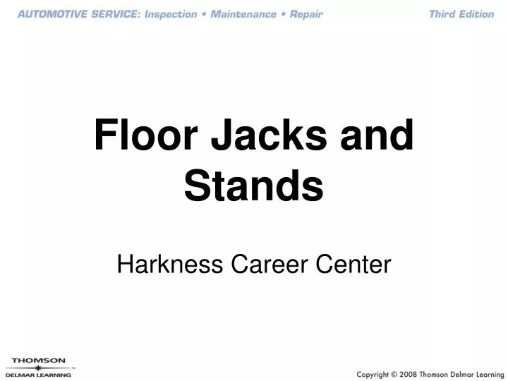 floor jacks and stands