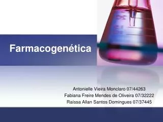 farmacogen tica