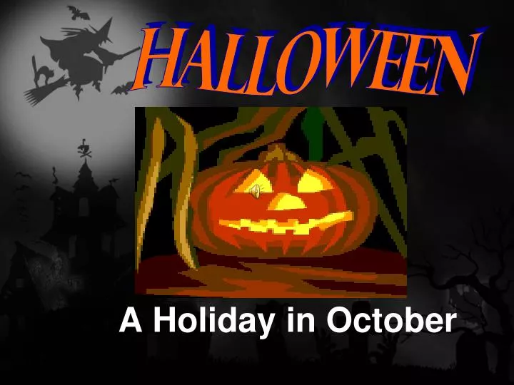 a holiday in october