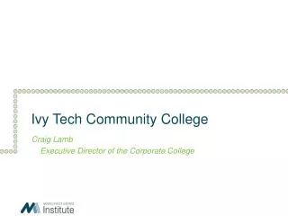 ivy tech community college