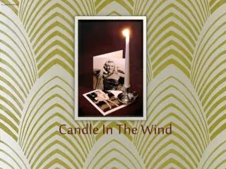 Candle In The Wind