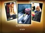 School Reform - slide 1