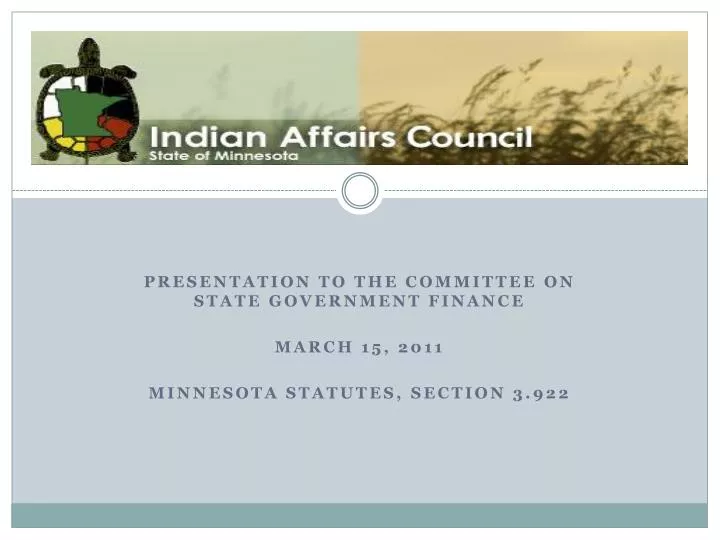 the minnesota indian affairs council