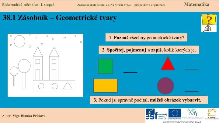 38 1 z sobn k geometrick tvary