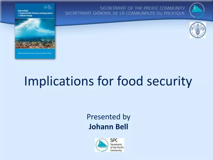 implications for food security