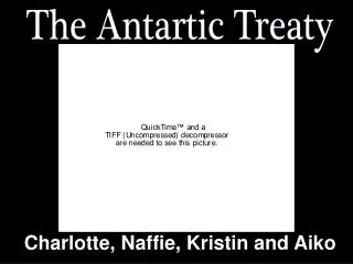 The Antartic Treaty