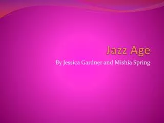 Jazz Age