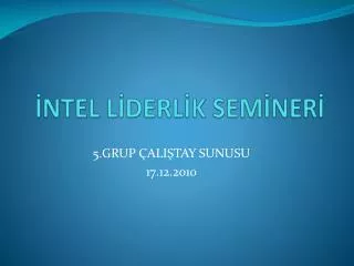 ntel l derl k sem ner
