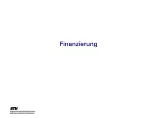 finanzierung