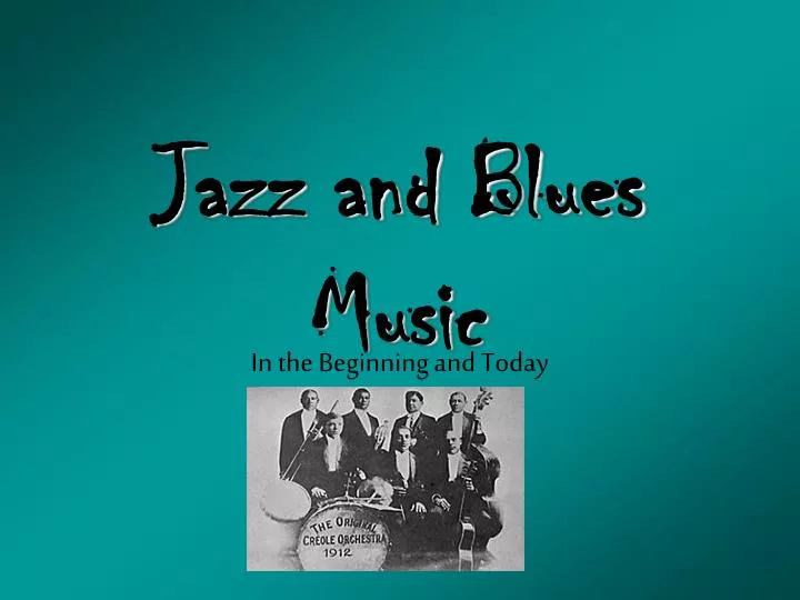 jazz and blues music