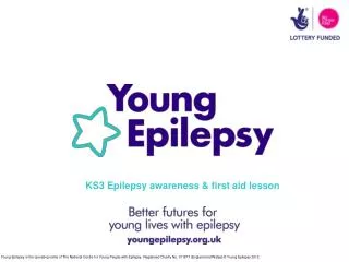 KS3 Epilepsy awareness &amp; first aid lesson