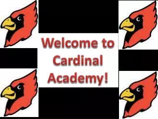 Welcome to Cardinal Academy!