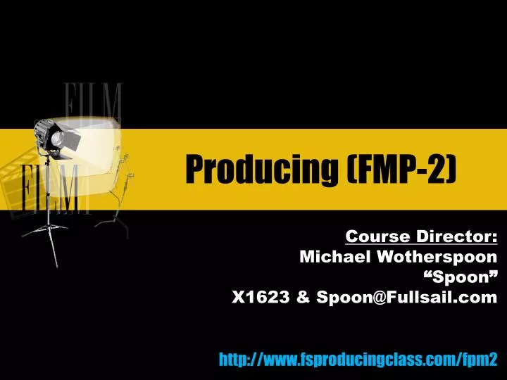 producing fmp 2