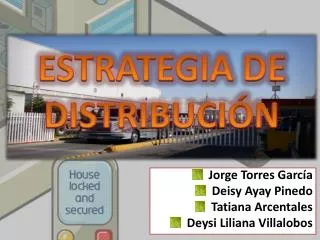 estrategia de distribuci n