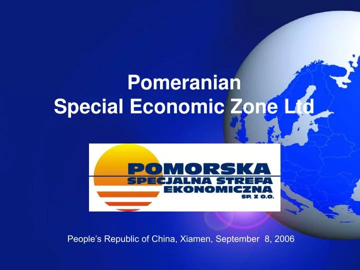 pomeranian special economic zone ltd
