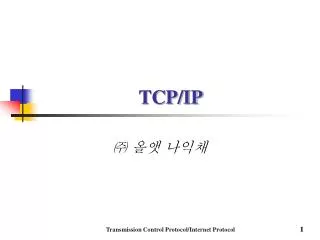 tcp ip