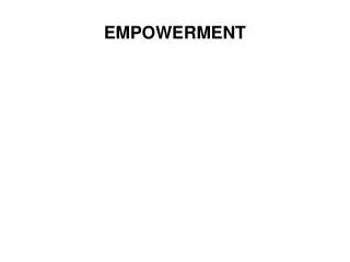 empowerment