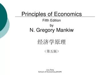 PPT - Principles Of Economics Mankiw 8th Edition Ppt PowerPoint ...