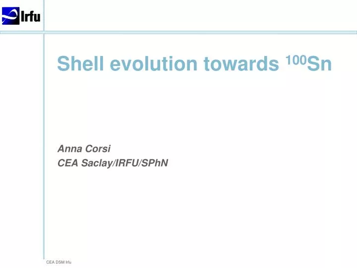 shell evolution towards 100 sn