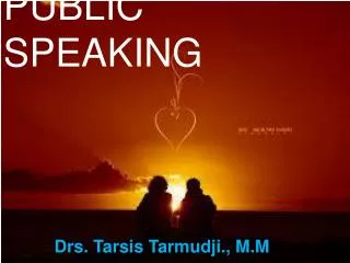 public speaking