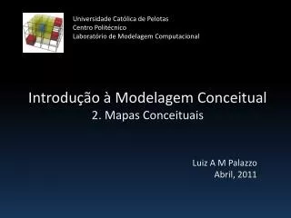 introdu o modelagem conceitual 2 mapas conceituais