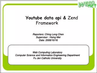 Youtube data api &amp; Zend Framework