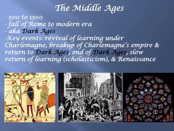 early middle ages ppt