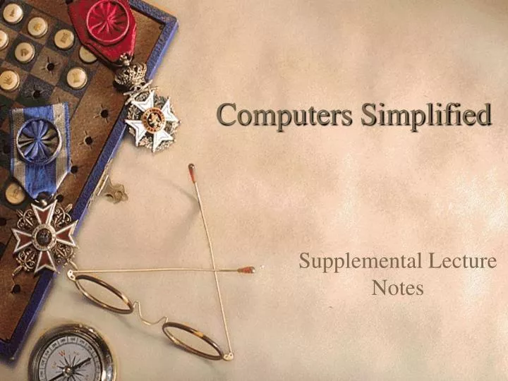 computers simplified