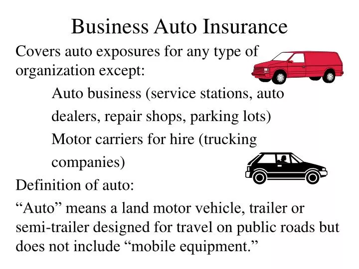 Car Insurance & Parking Definitions