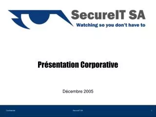 pr sentation corporative
