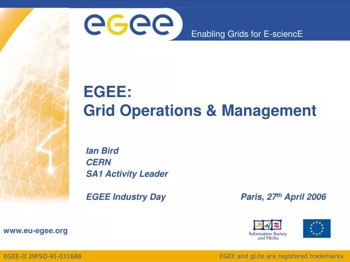 egee grid operations management