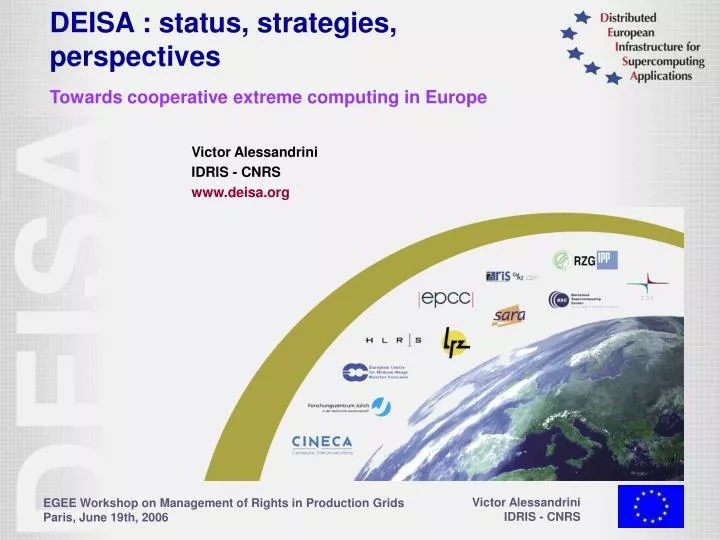 deisa status strategies perspectives towards cooperative extreme computing in europe
