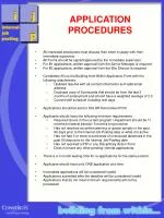 Internal Job Posting Guidelines and Application Process Details - slide 1