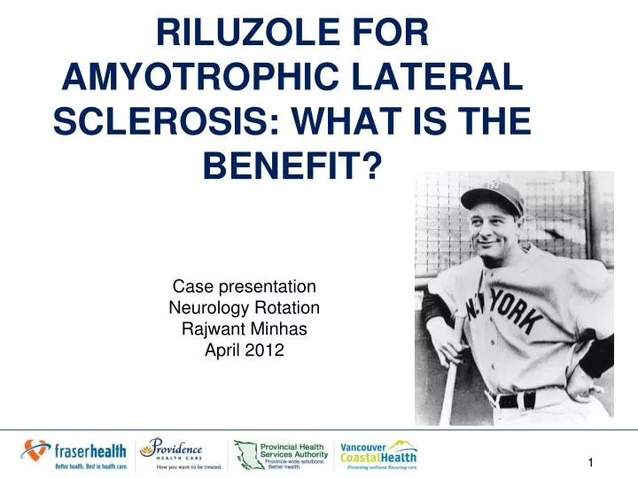 riluzole for amyotrophic lateral sclerosis what is the benefit
