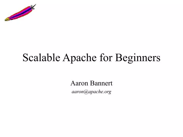 scalable apache for beginners