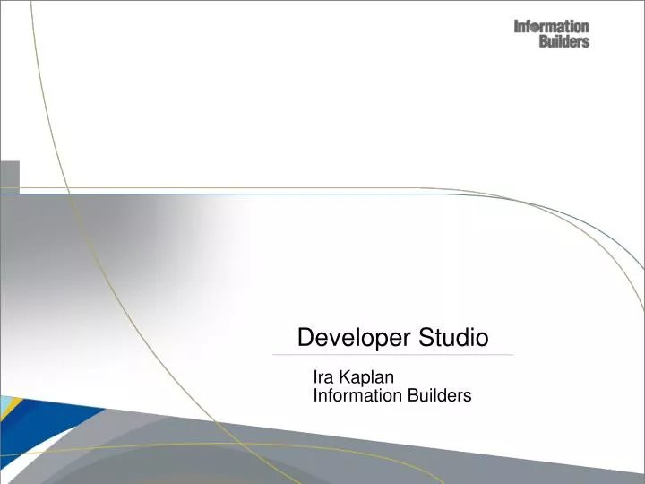 developer studio