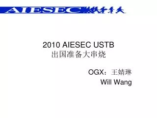 2010 aiesec ustb