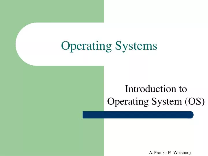 operating systems