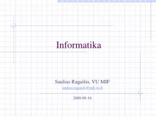 informatika