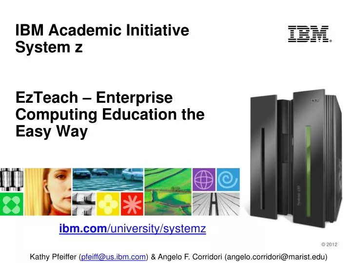 ibm academic initiative system z ezteach enterprise computing education the easy way