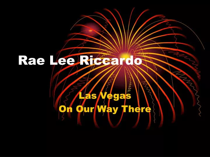 rae lee riccardo