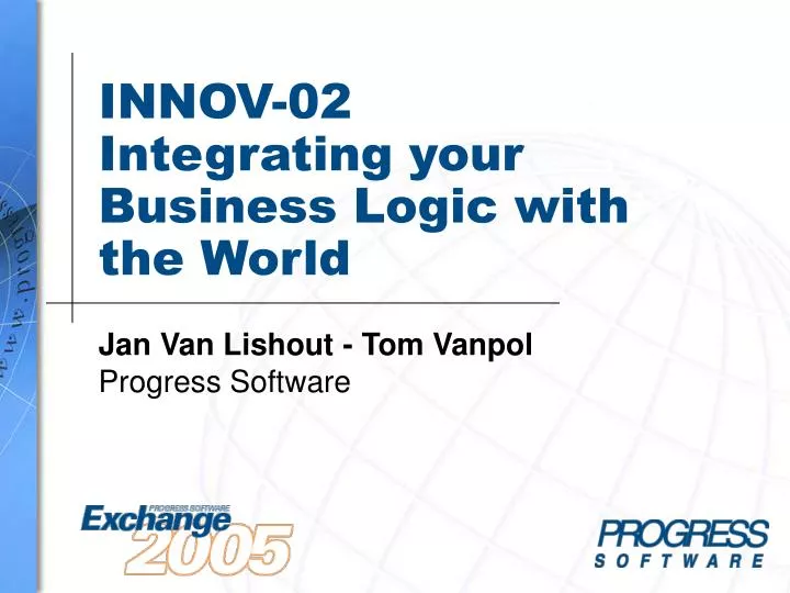 innov 02 integrating your business logic with the world
