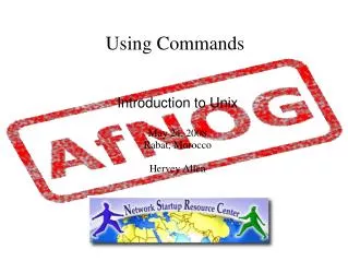 Using Commands