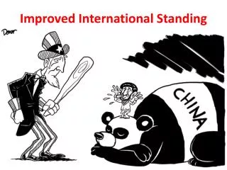 Improved International Standing