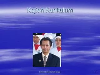 kajian kurikulum