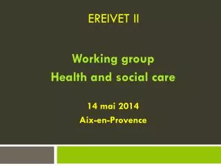 ereivet ii