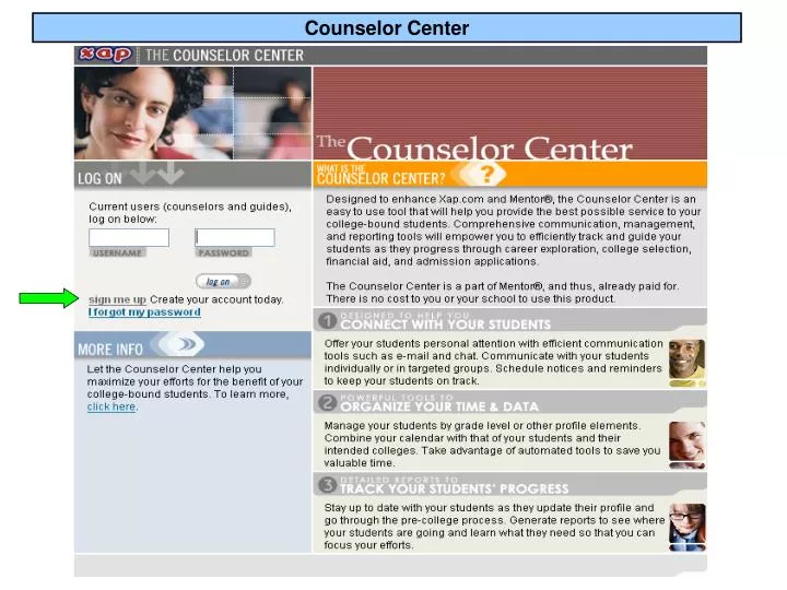 counselor center