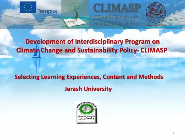 selecting learning experiences content and methods jerash university