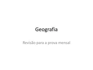geografia